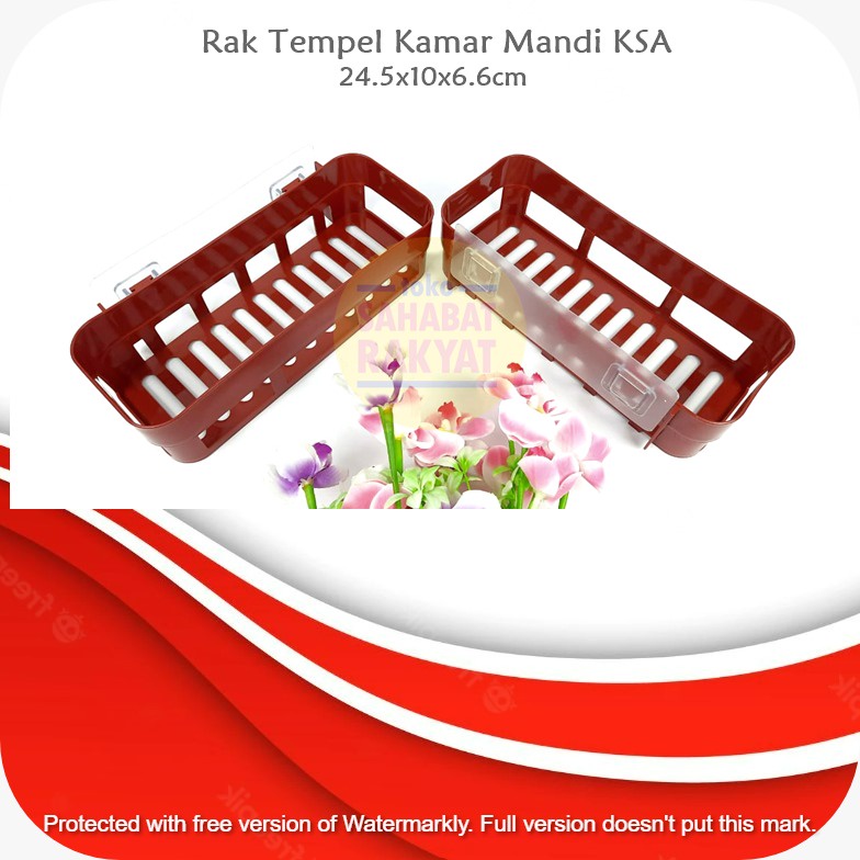 RML479C Rak Kamar Mandi Tempel/Rak Serbaguna Tempel