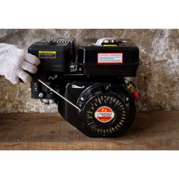 Mesin Penggerak Bensin Gx200 7HP YASUKA TITANIUM Gasoline Engine 7HP