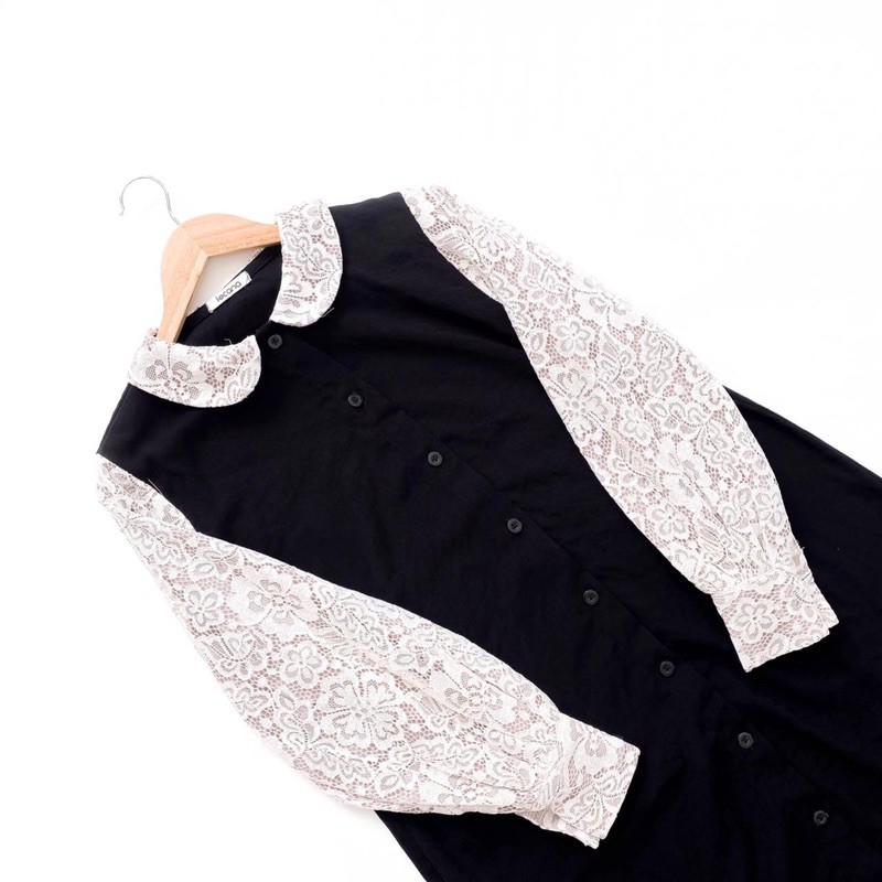 LOCANA AZKIA ABAYA BLACK