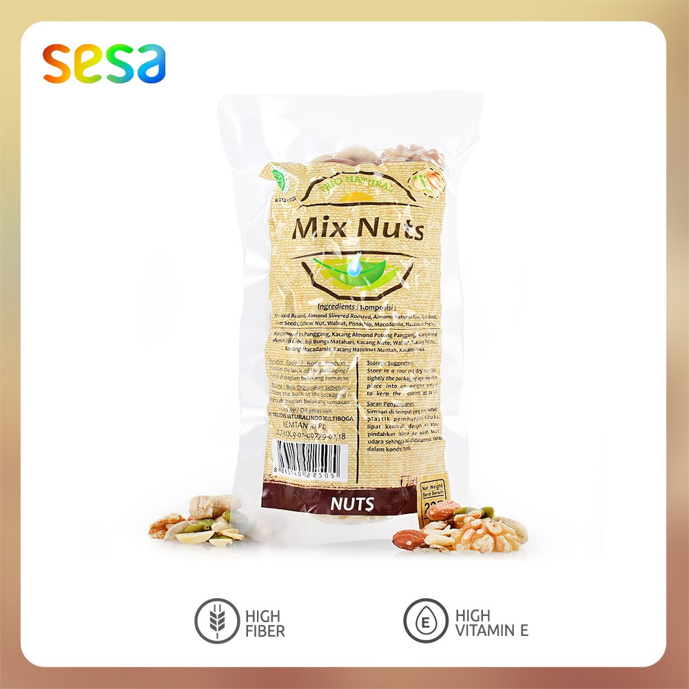 

Trio Natural - Mix Nuts 225 g