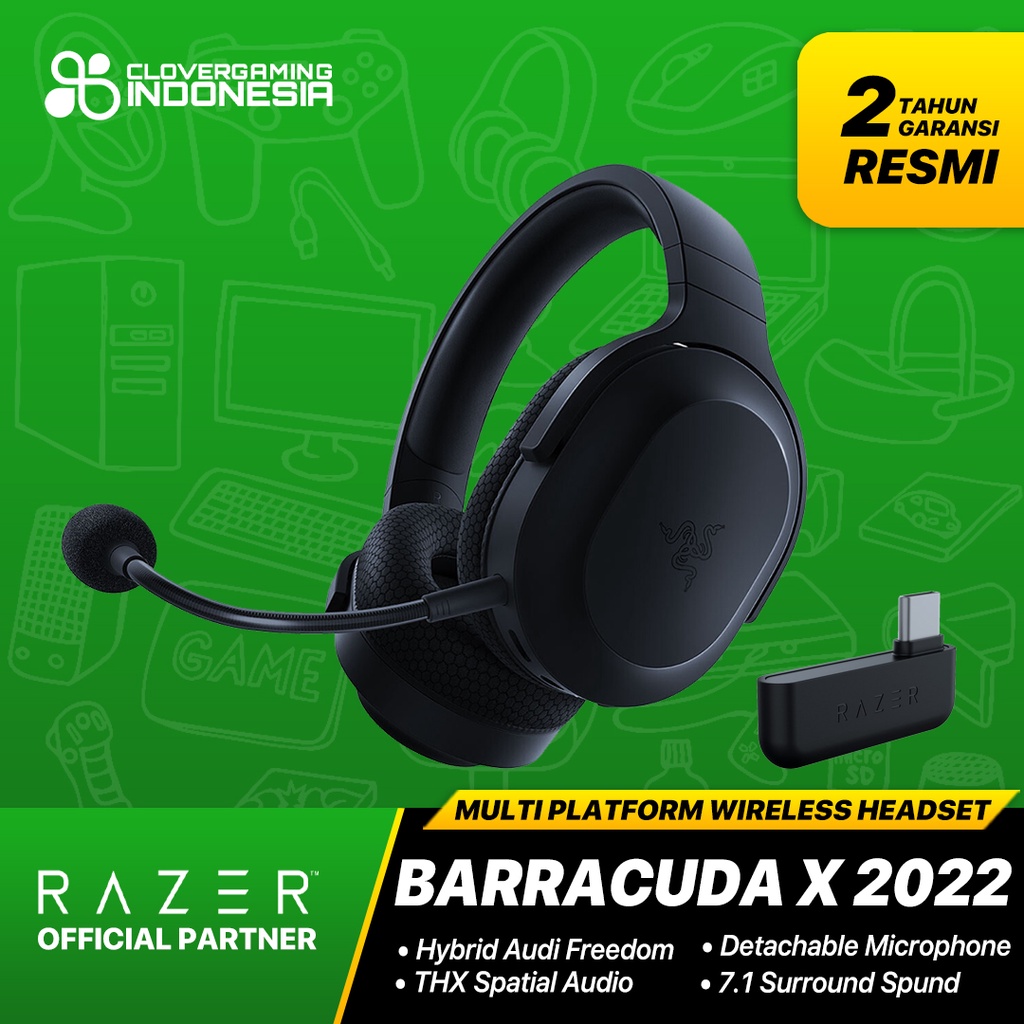 Razer Barracuda X 2022 Wireless Multiplatform Gaming Headset