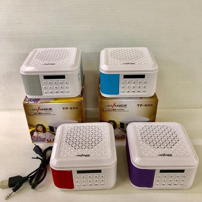 . Speaker murottal memory Alquran Advance TP600 USB FM Radio speker