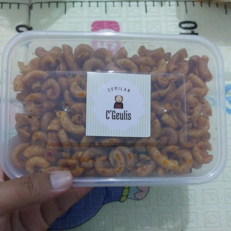 

Makaroni Kriuk pedas Cgeulis daun jeruk