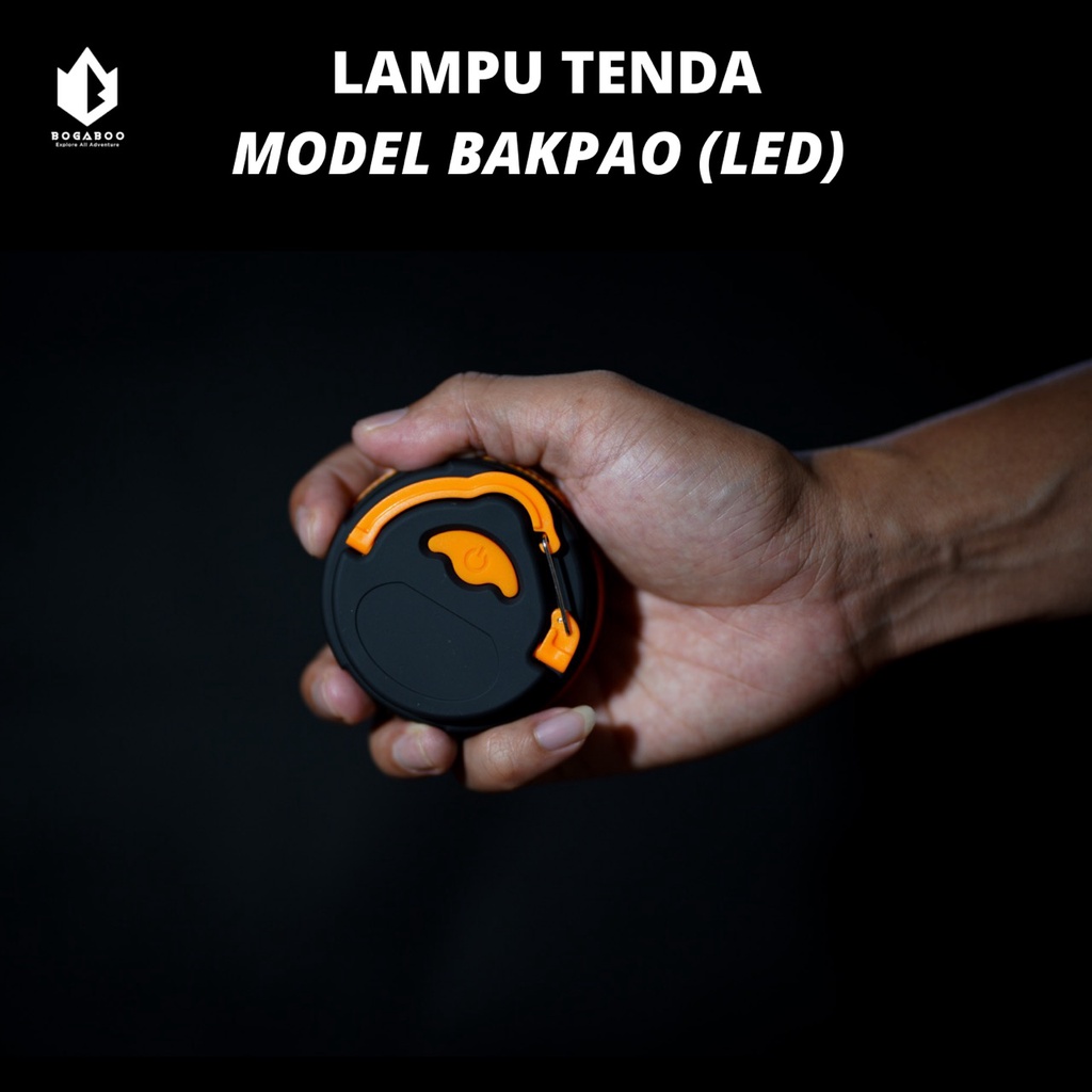 Lampu Bakpao - Lampu Tenda Model Bakpao - Lampu LED -lampu tenda - lampu rumah - lampu emergency - lampu tenda LED