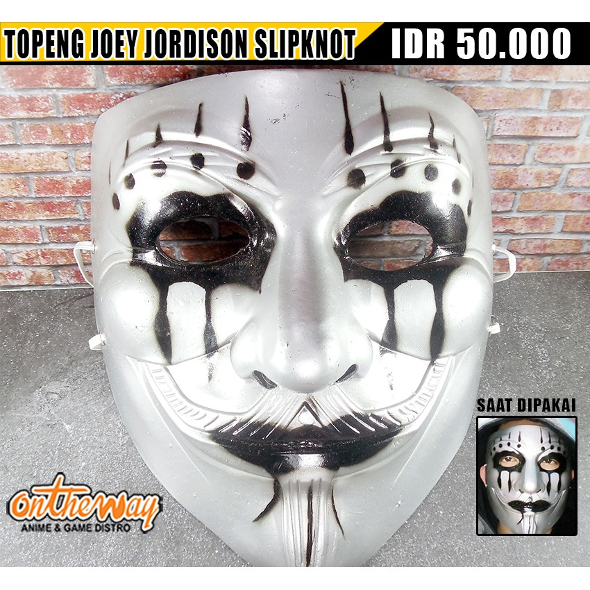 Jual Topeng Karakter Slipknot Topeng Urbex People Joey Jordison