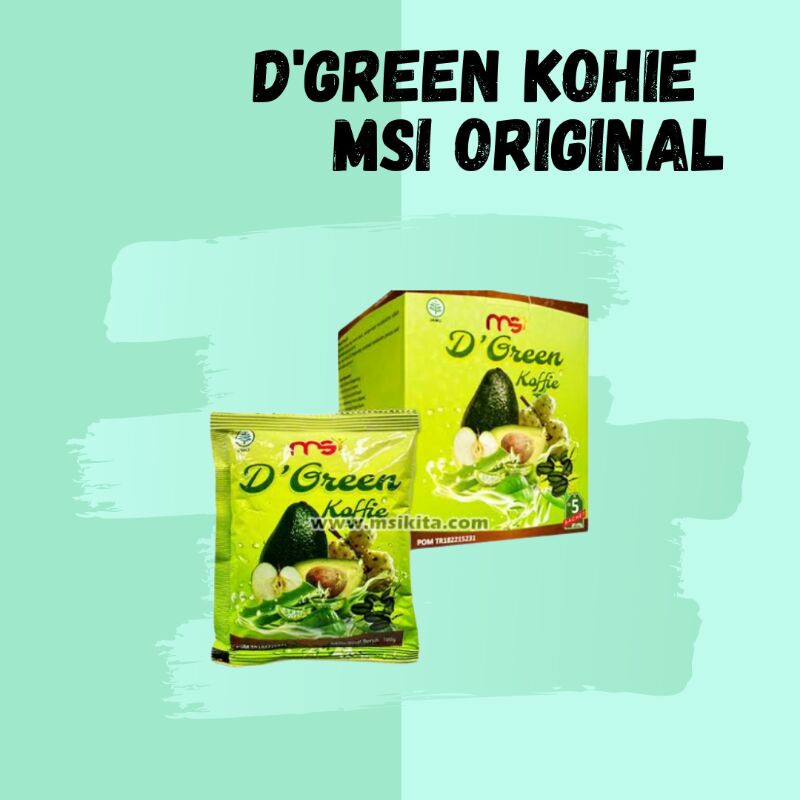 D'green Kohie Msi Original
