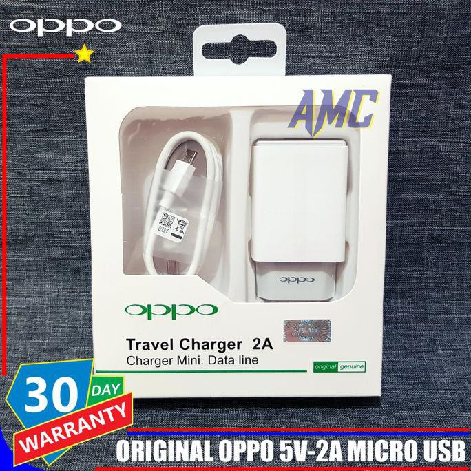 CHARGER OPPO A12 OPPO A31 ORIGINAL 100 MICRO USB RESMI INDONESIA