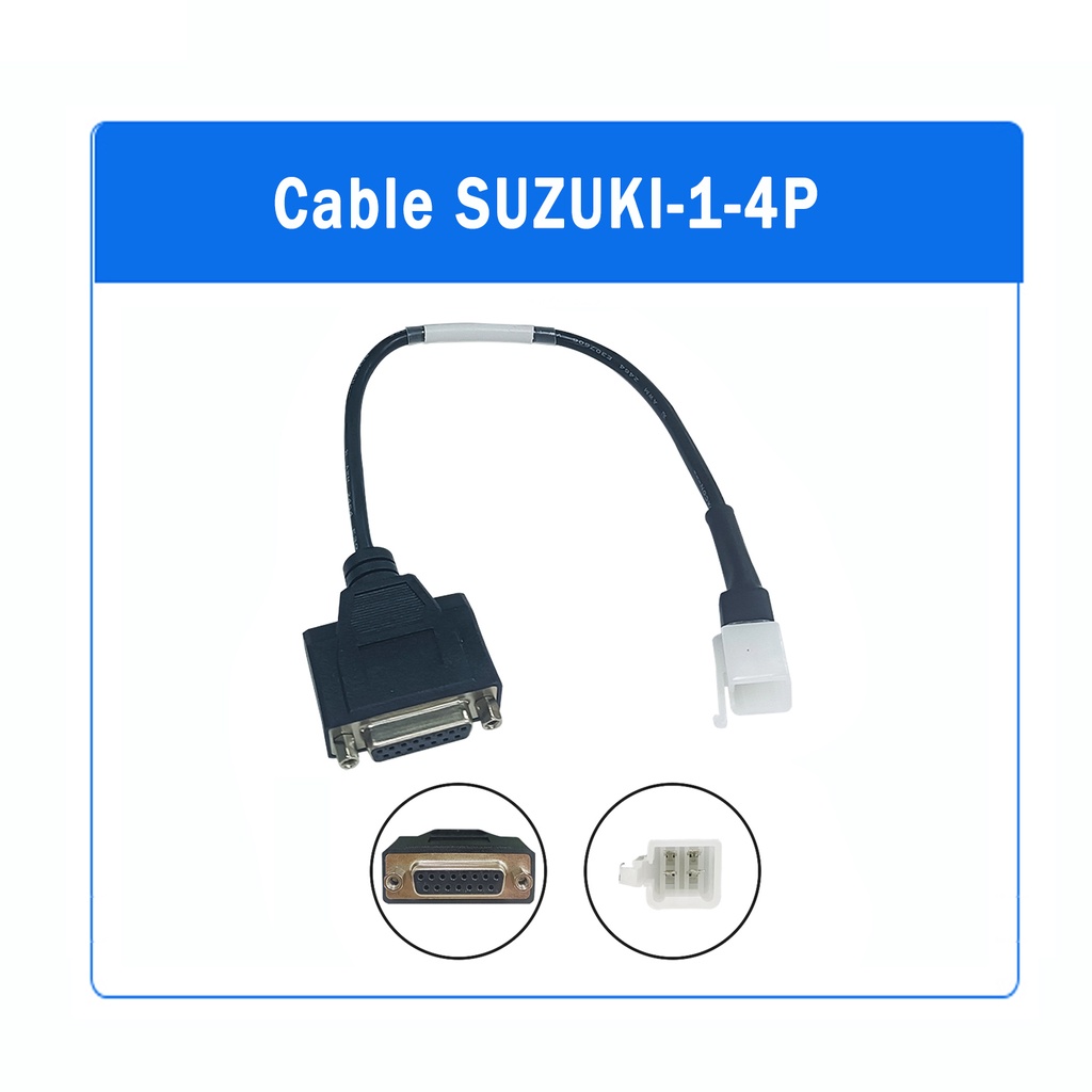 Jdiag M100 / M100 pro Special Test Cable Motor Scanner Kabel injeksi For Connecting non-OBD Brand Motorcycles kerro