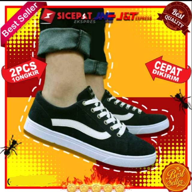 sepatu pria sport kuliah olah raga sepatu ket cowok