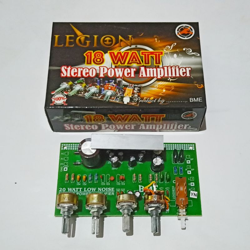 Legion Power Amplifier Stereo IC LA4440