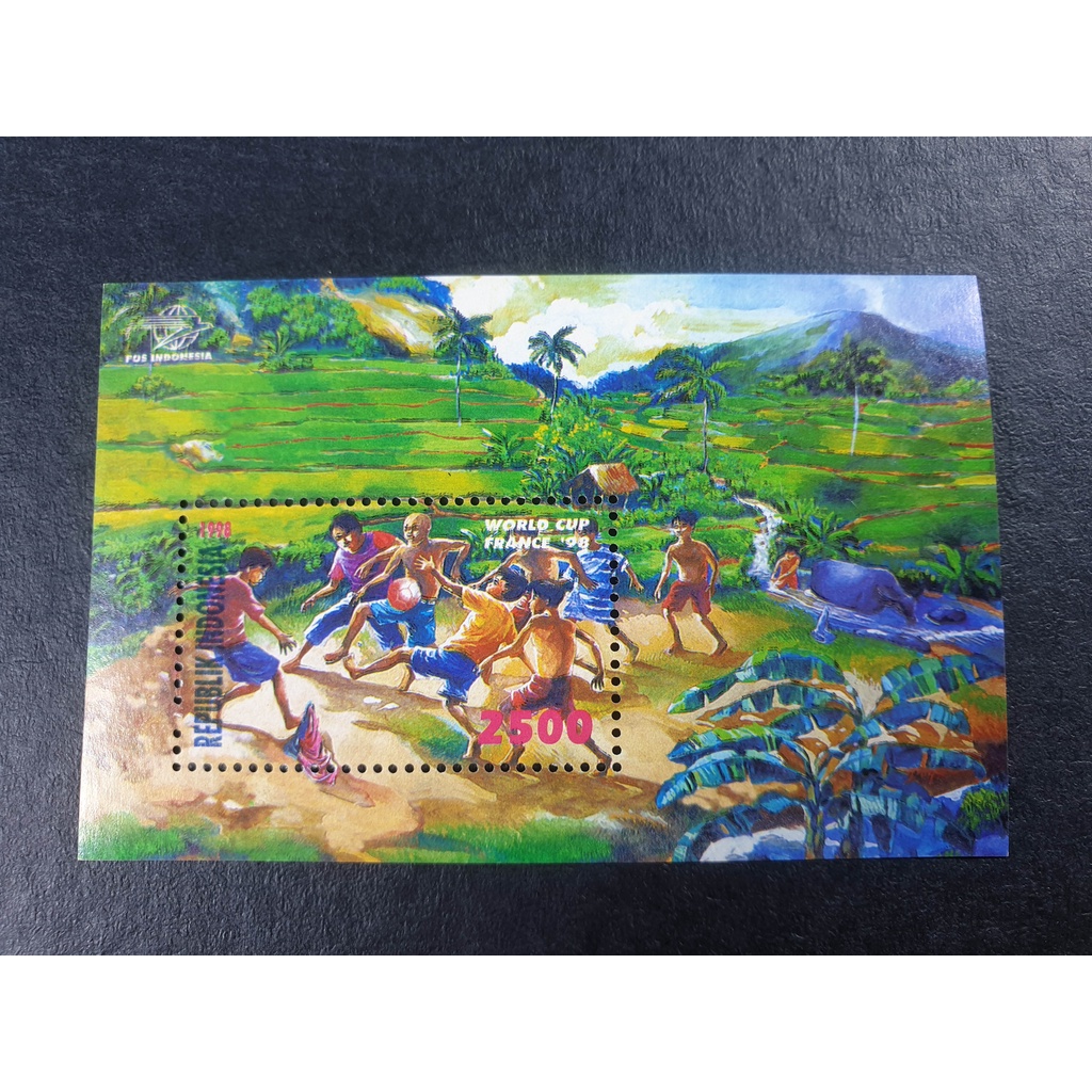 

Perangko Souvenir Sheet World Cup France 1998