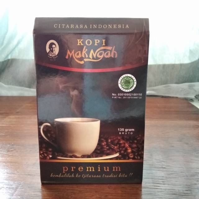 

Kopi bubuk asli Riau Mak Ngah | 135g