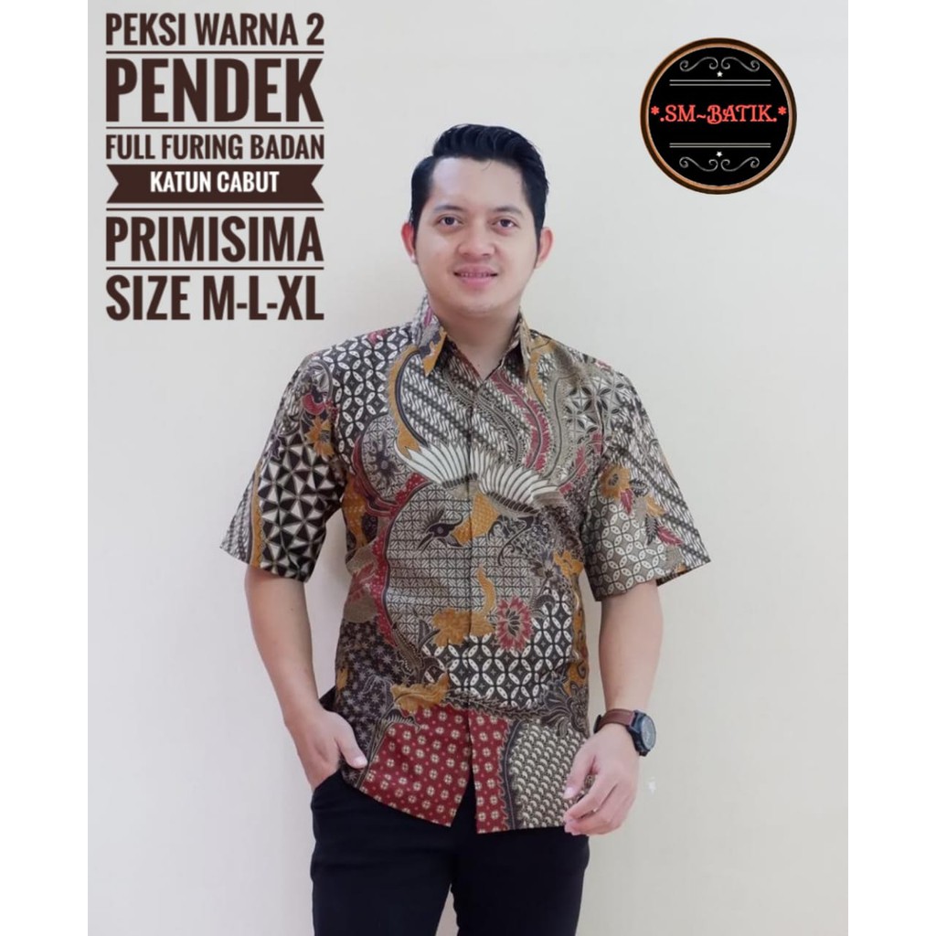 PEKSI WARNA 2 SM BATIKSOLOAMANAH KEMEJA BAJU BATIK PRIA SOLO LENGAN PENDEK PANJANG LAPIS FURING ATASAN BATIK PREMIUM MODERN KATUN HALUS DADU CAKRAWALA PEKSI BAMBU GUNARDO 2 NIRWANA 2 TRUNTUM PEKSI UNGU SAMUDRA WARNA WISAKA SOGAN WICAKSONO ABSTRAK