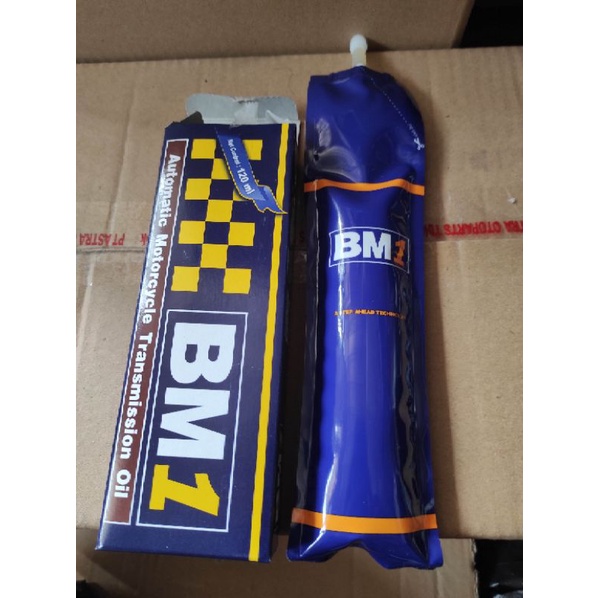 oli gear oli gardan bm1 ukuran 120 ml 100% original for all matic Honda Yamaha Suzuki dll