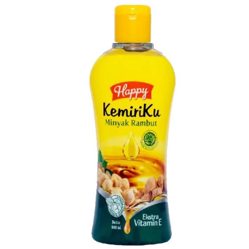 Happy kemiriku minyak kemiri 100ml Original 100%