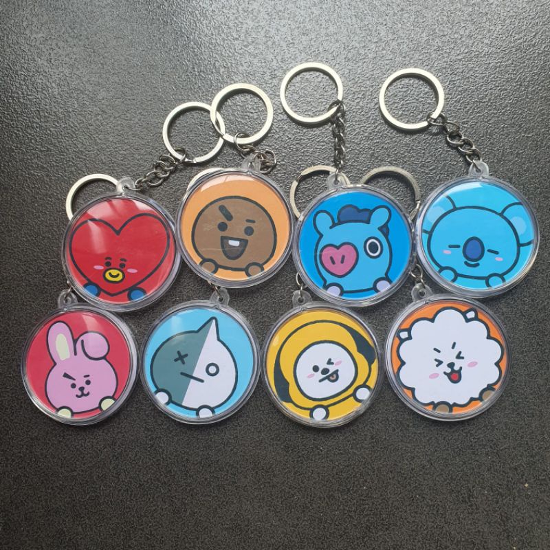 GANTUNGAN KUNCI BT21/GANTUNHAN KUNCI BTS/MERCHANDISE BTS