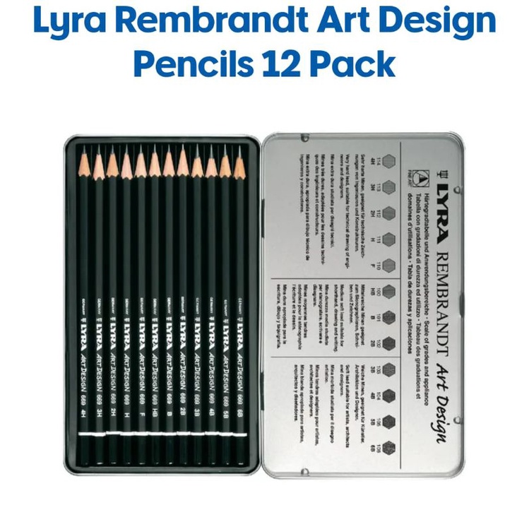 

Lyra Rembrandt Art Design Pencil 12 Pcs