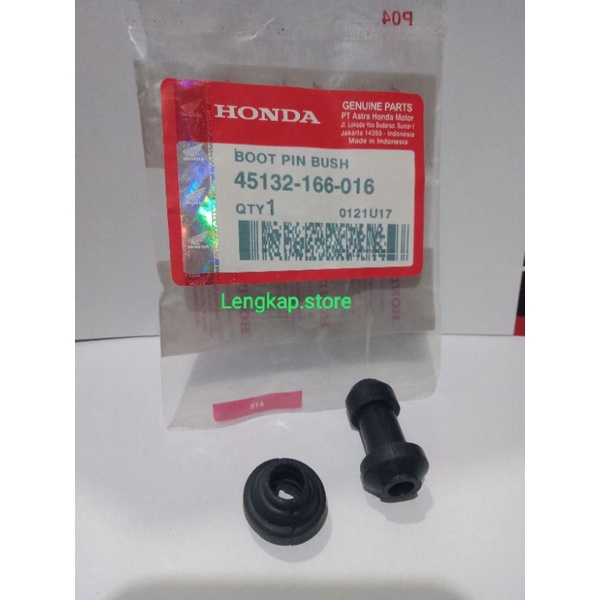 KARET BOOT  / BOOT PIN BUSH HONDA 45132-166-016