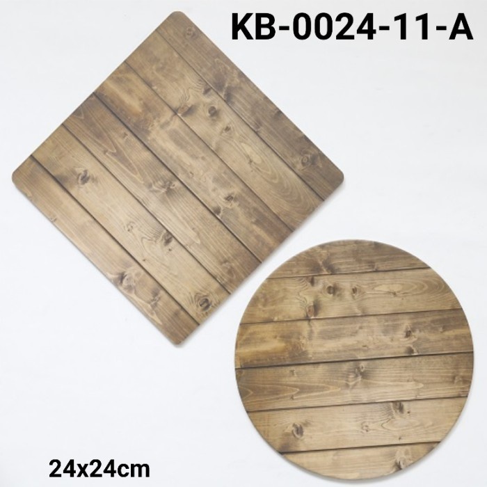 

GR-KB-0024-11 CAKE BOARD TATAKAN KUE KOTAK BULAT 24CM TERRAZO KAYU PROMO TERBARU