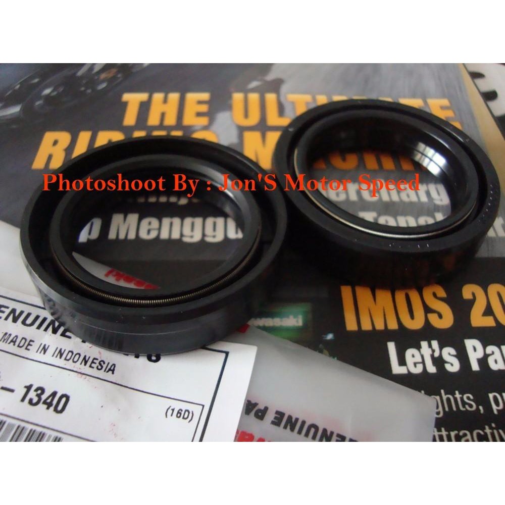 1 Set Seal Sil Shock Depan Ninja R 150 Ori Kawasaki