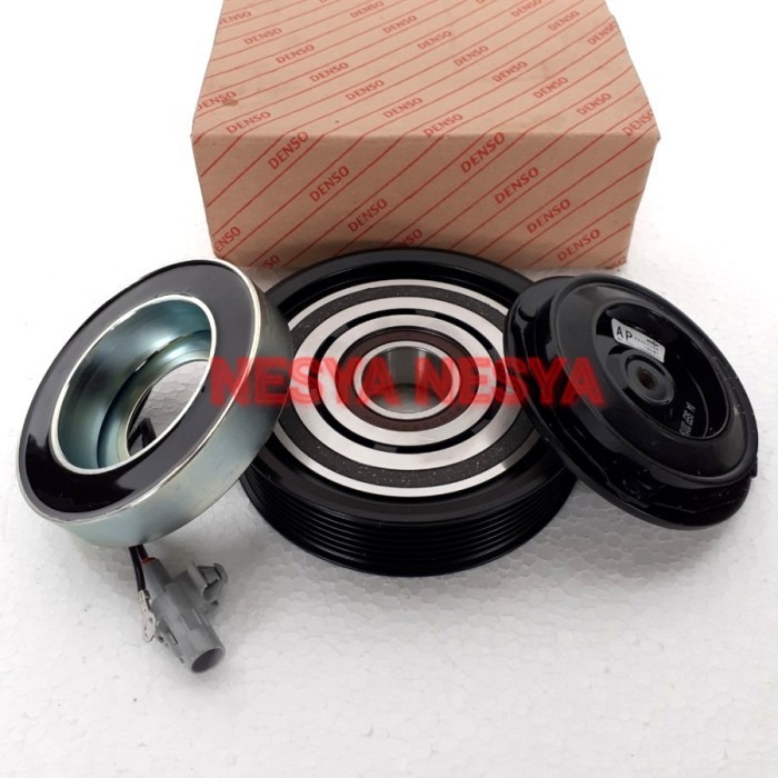 Magnet Magnit Clutch Pulley Pully Puly Puli Compressor Compresor Kompressor Kompresor AC Merek DENSO
