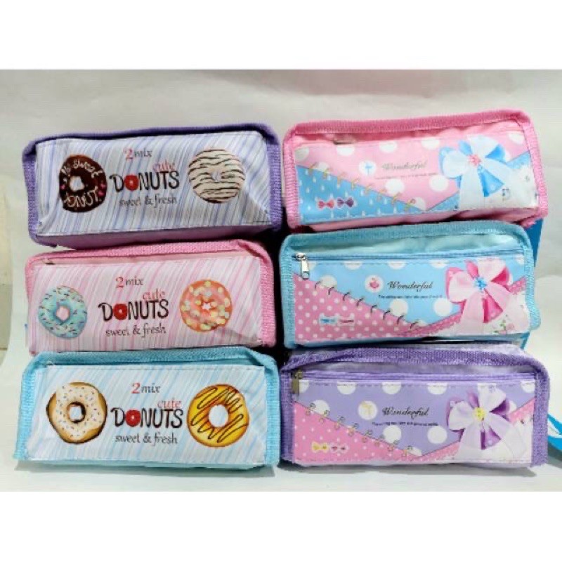 

Kotak Pensil/Pencil Case Kain Donut/Pita