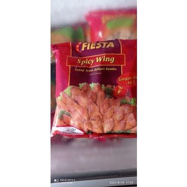 

fiesta spicy wing 500 gr