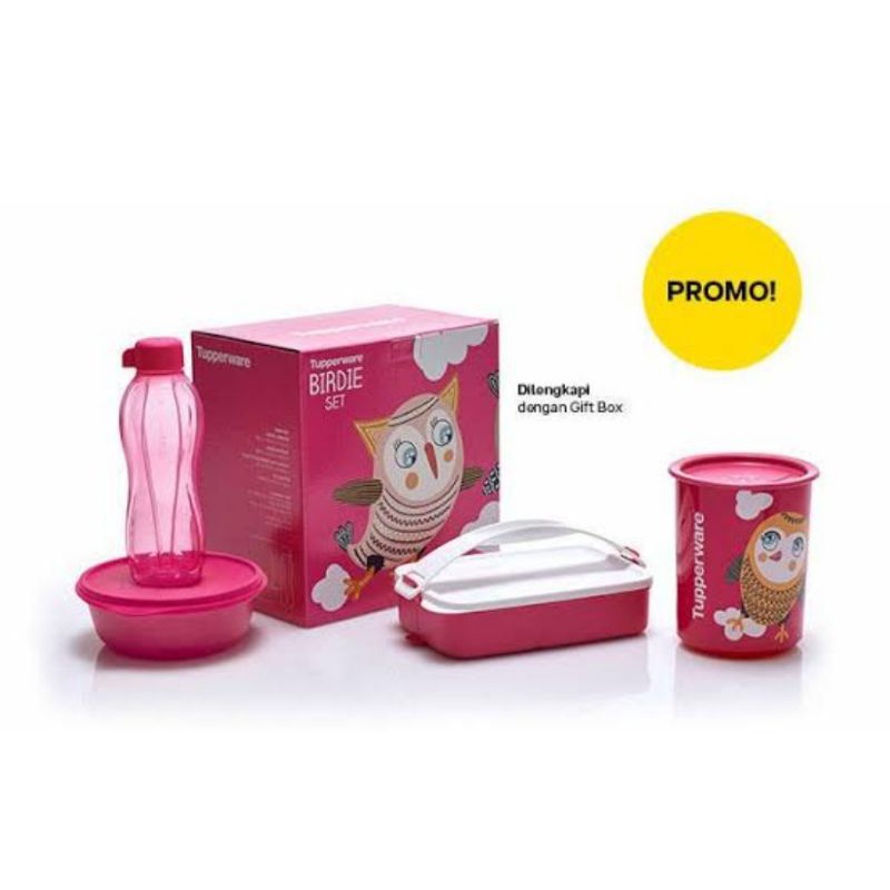 Birdie Set Tupperware