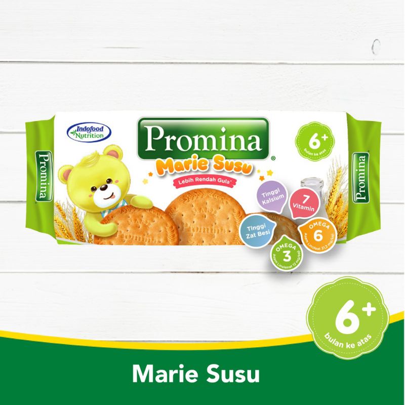 PROMINA MARIE SUSU ROLL 150gr / BISKUIT BAYI PROMINA MARIE SUSU