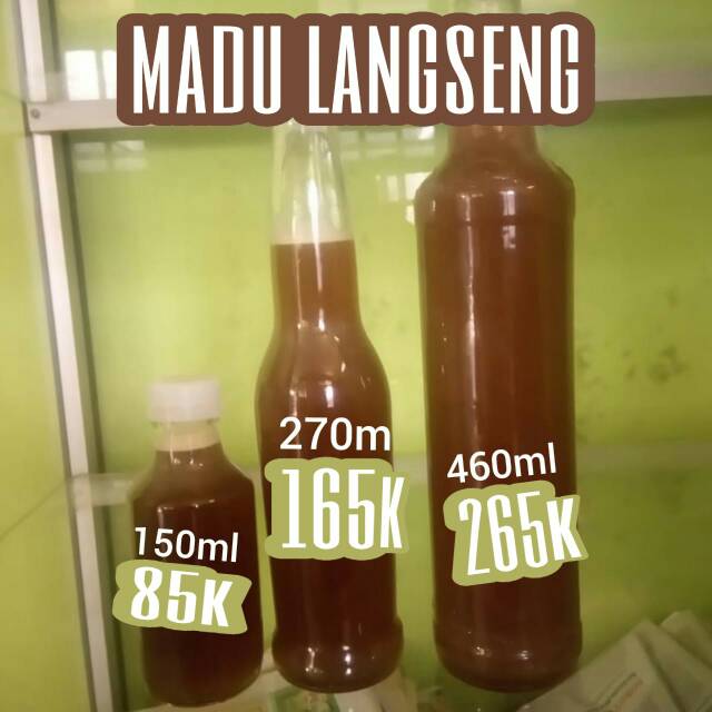 

Madu langseng/madu lebah Trigona