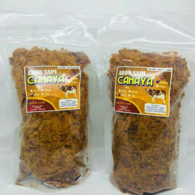 

Abon Sapi CAHAYA homemade 250gr homemade dari SOLO