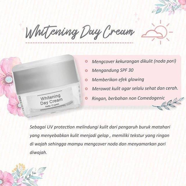 MS Glow Whitening Day Cream / Cream Pagi