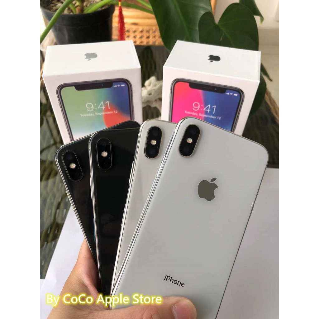 iPhoneX 256GB All Sim Silent Fullset Original Second Mulus100% Like New 3utools All Green (Garansi 1 Tahun)