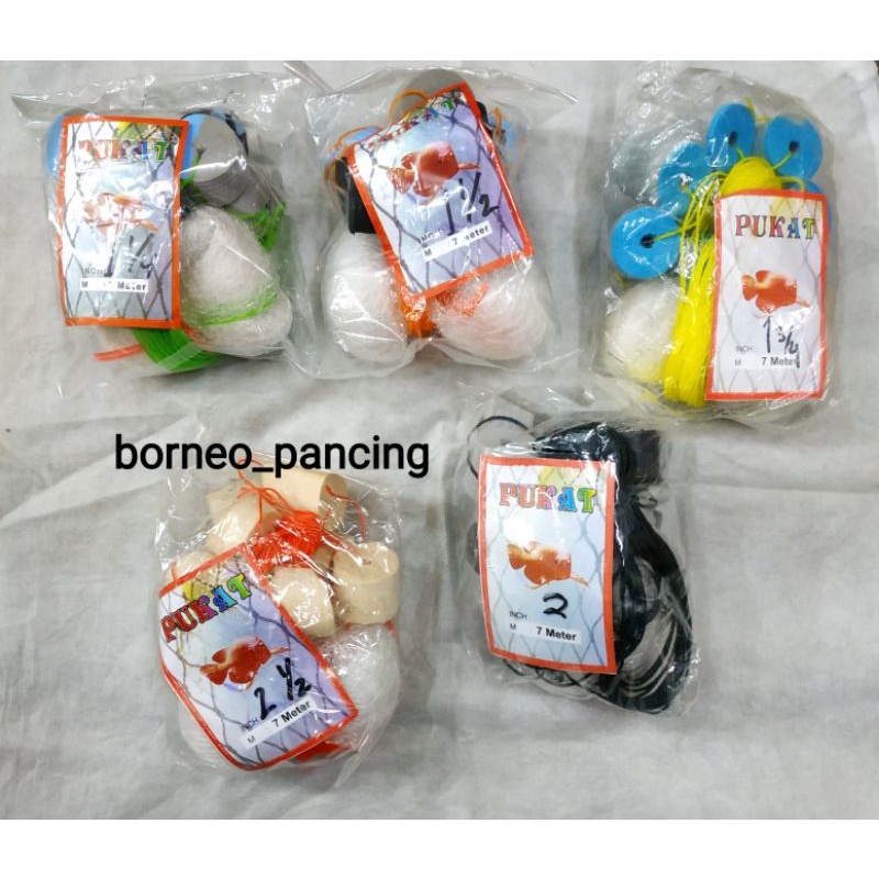 Pukat Jaring Ikan Jadi 7 Meter