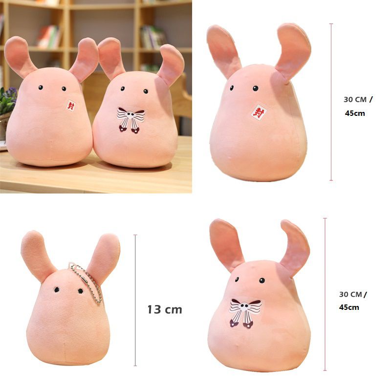 13/30/45CM Toilet Bound Hanako-kun Cosplay Boneka Plush Toy Cute Rabbit Nene Yashiro Doll Mainan