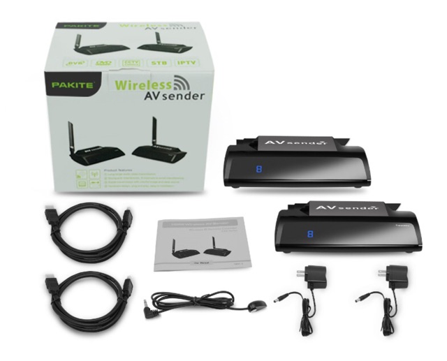 AV sender wireless video HDMI 5.8 GHz transmitter dan receiver