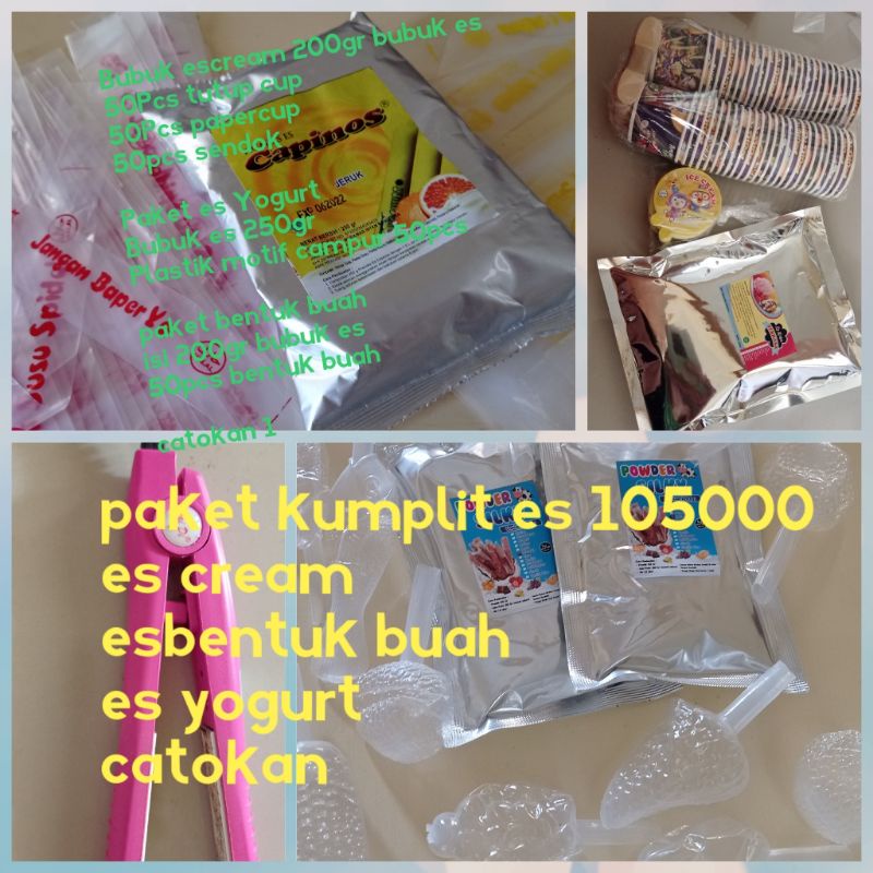 

3pket usaha kumplit