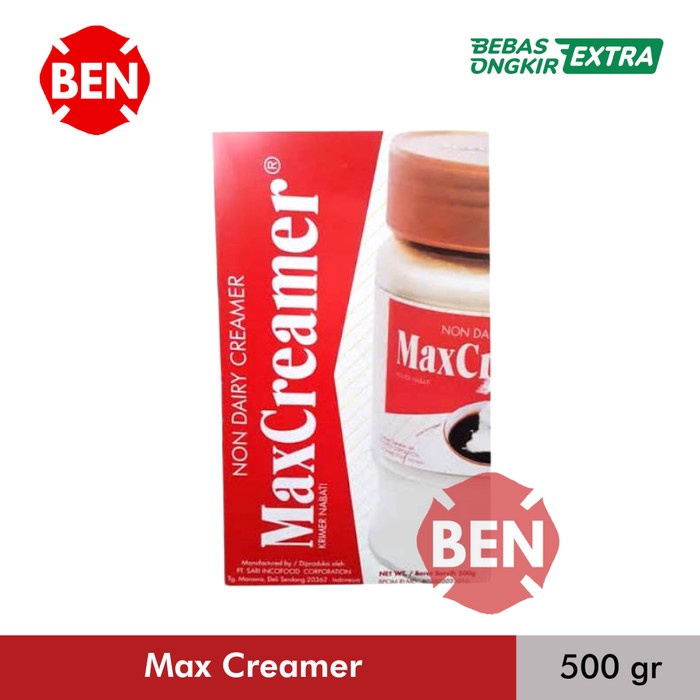 

(BISA COD) Maxcreamer 500g 500gr 500 g gr gram Max Creamer Krimer Nabati Bubuk