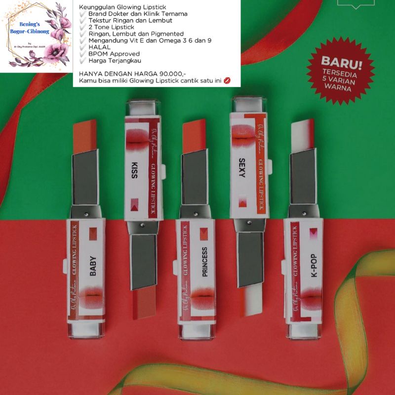 {READY} Bening's Lipstick LIPMATTE ombre Korea benings by dr oky pratama || lipstik - lipmatte - ben