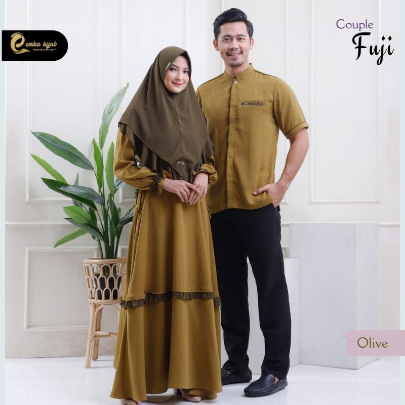 Moslem Ori Sarimbit Couple Fuji By Emka Hijab (Open PO Ready Akhir Maret 2022)