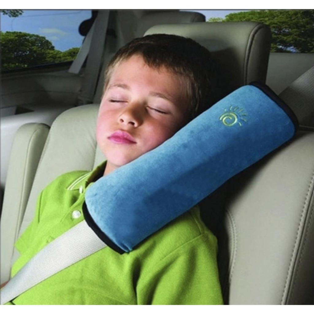 Bantal Seat Belt Mobil Anak Pink Biru Abu Car Pillow Sabuk Penagaman Safety belt Sitbelt seatbelt Empuk