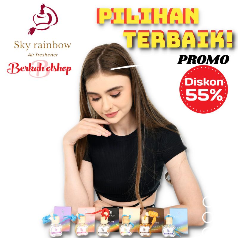 SKY RAINBOW PARFUM MOBIL MEWAH 10 ML ORIGINAL CAR PARFUME AIR FRESHENER ESSENTIAL OIL