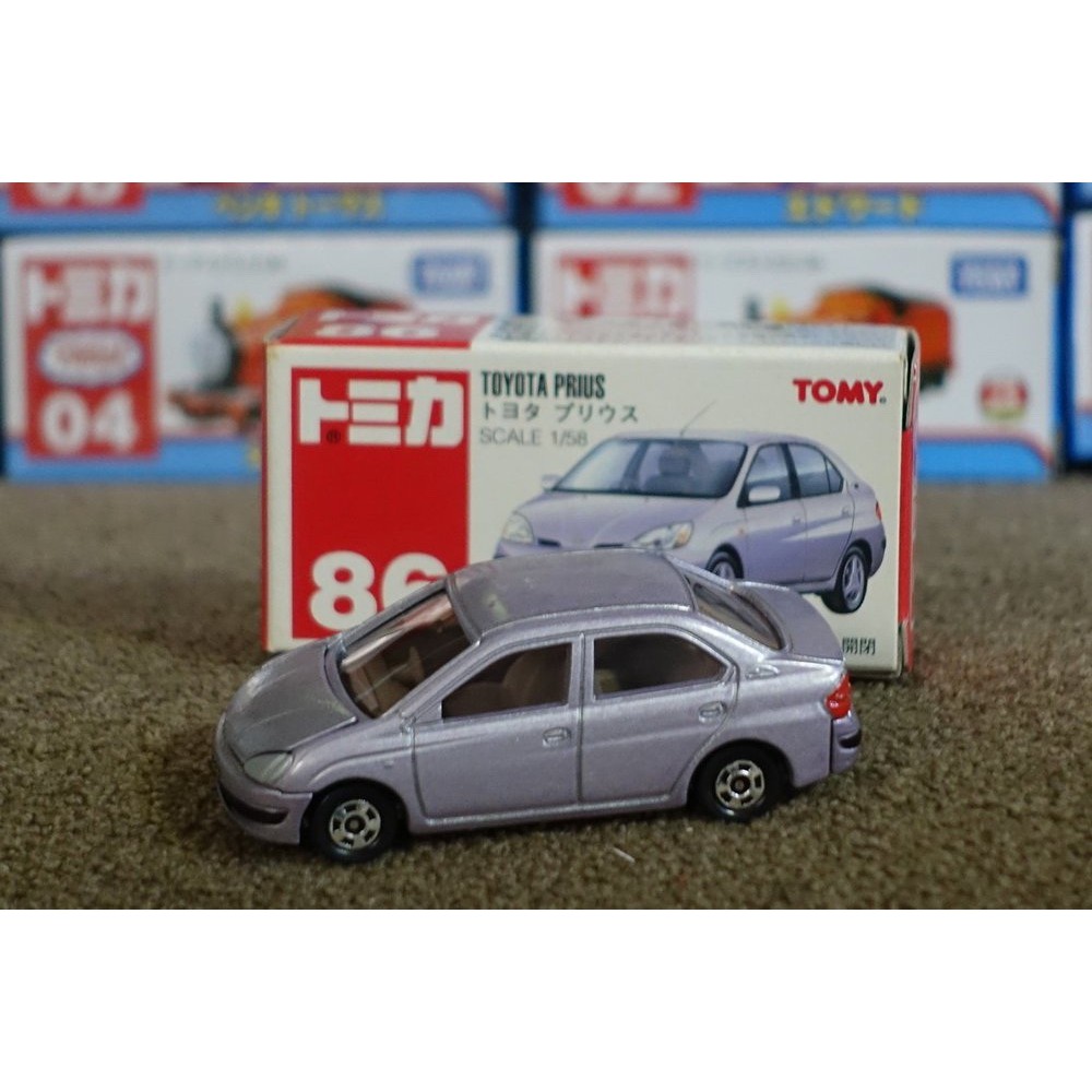 Tomica 86 Toyota Prius Tomy Merah