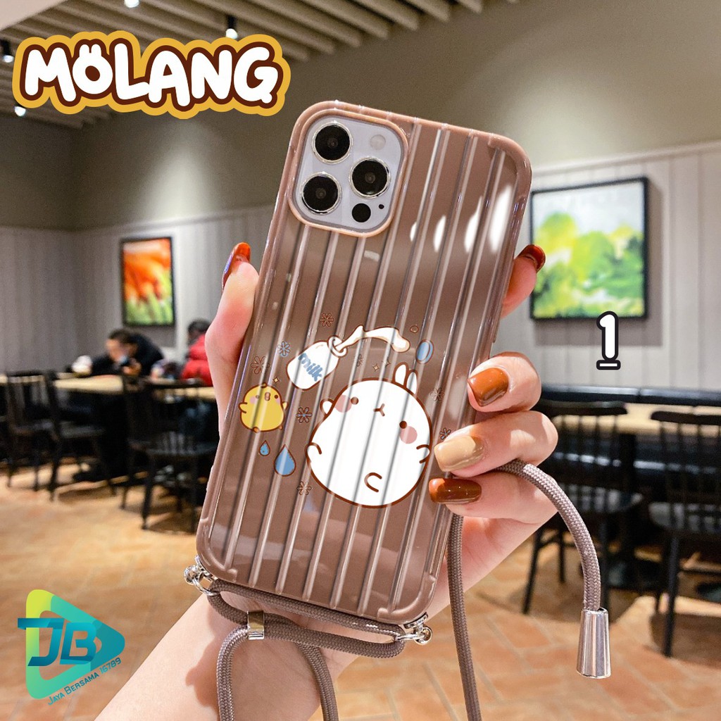 SOFTCASE KOPER SLINGCASE LANYARD MOLANG OPPO VIVO XIAOMI SAMSUNG REALME IPHONE ALL TYPE JB4649