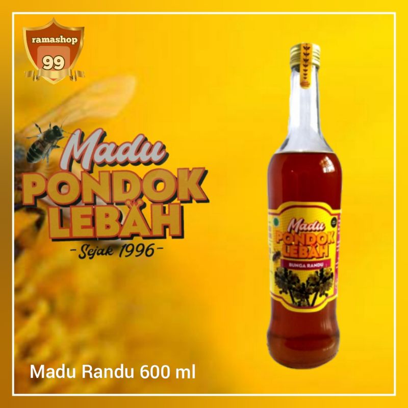 

Madu Randu 600 ml Madu Pondok Lebah