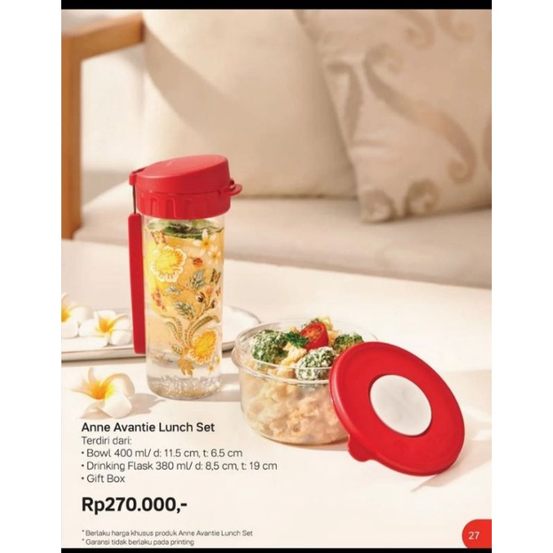 anne avantie lunch set