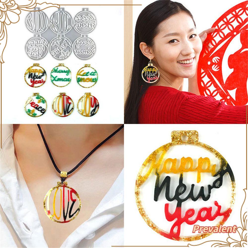 Cetakan Resin Epoksi UV Handmade Bahan Silikon Untuk Anting