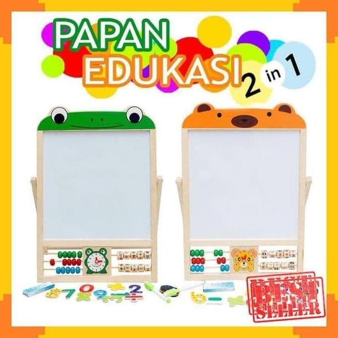 

TERMURAH Mainan Edukasi - Papan Tulis Anak 2 in 1 Blackboard dan Whiteboard/PULPEN GEL/PULPEN LUCU/PULPEN 1 PACK/PENSIL WARNA/PENSIL 2B/PENGHAPUS JOYKO/PENGHAPUS LUCU/RAUTAN PENSIL PUTAR/RAUTAN ELEKTRIK/SPIDOL WARNA/SPIDOL PERMANEN/SPIDOL