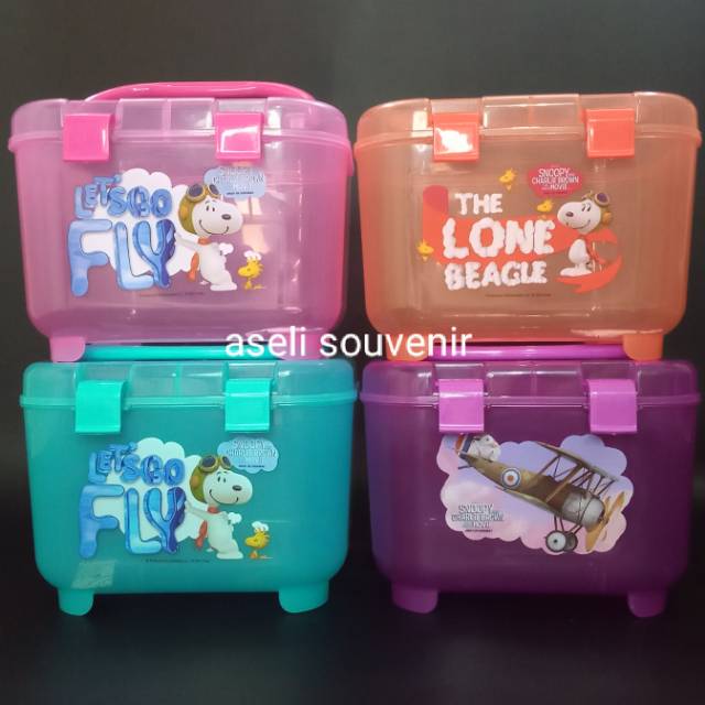 

MINI BOX CONTAINER / Box Serbaguna / Kotak Goodie Bag CTR001