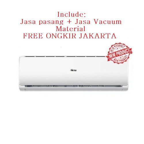 PROMO AC SPLIT HAIER 0.75 PK STANDARD HSU-07GTX (FREON R-410 670 WATT)